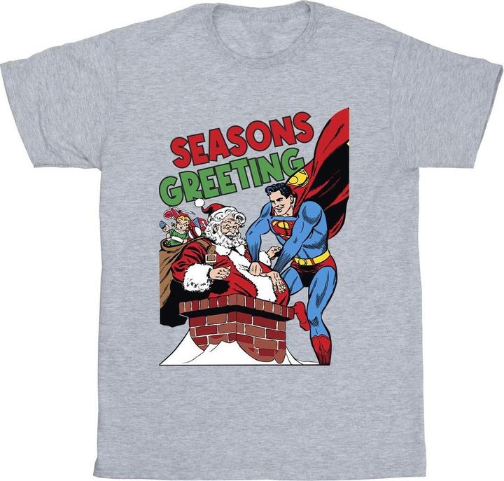 Produktbild Superman Santa Comic TShirt (L)