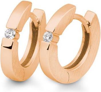 Produktbild Breuning Creolen - BRILL 0,07 Ct. (585, - Gold)