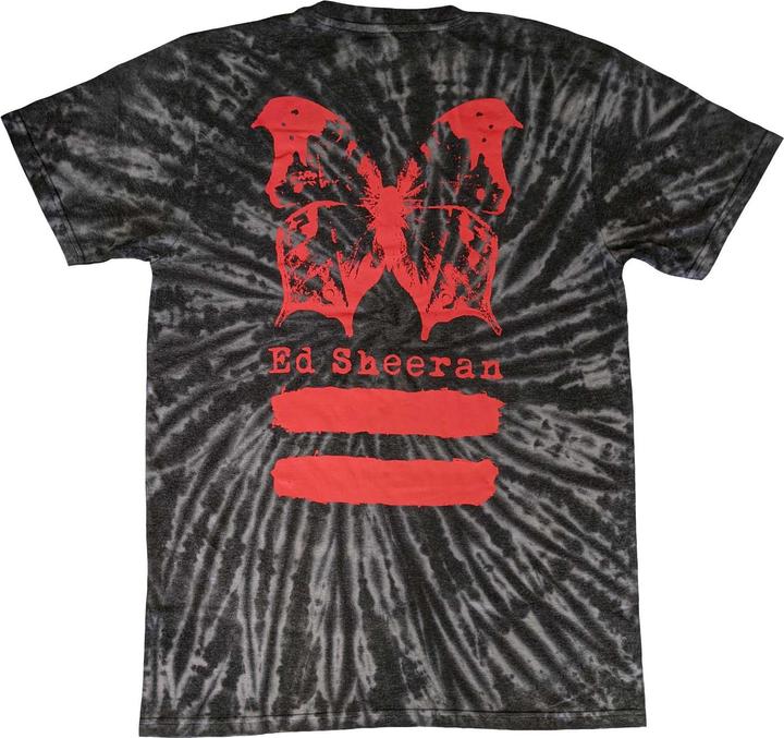 Image du produit Ed Sheeran T-Shirt unisexe adulte Equals Butterfly Equals (XL)
