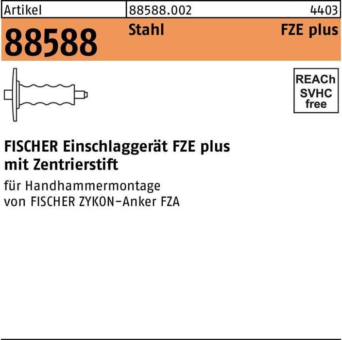 Produktbild Fischer Zykon-Einschlagwerkzeug FZE 14 plus (1 Stk.)