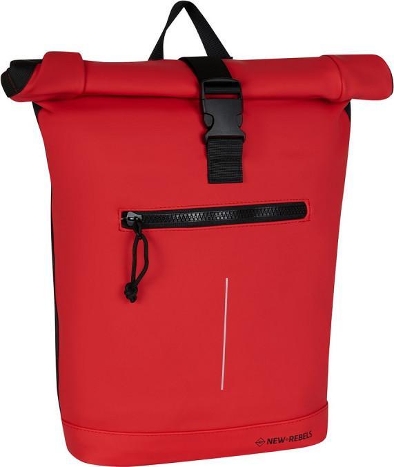 New Rebels Mart - New York Rolltop Backpack 16L Red (16 l)