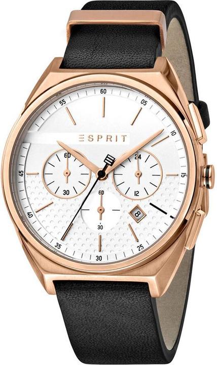Produktbild Esprit ES1G062L0035 Slice Chrono White Rosegold Black Herrenuhr Chronograph