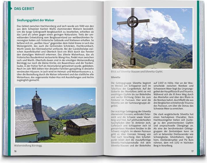 Produktbild Wanderführer Montafon, Arlberg, Silvretta, 60 Touren
