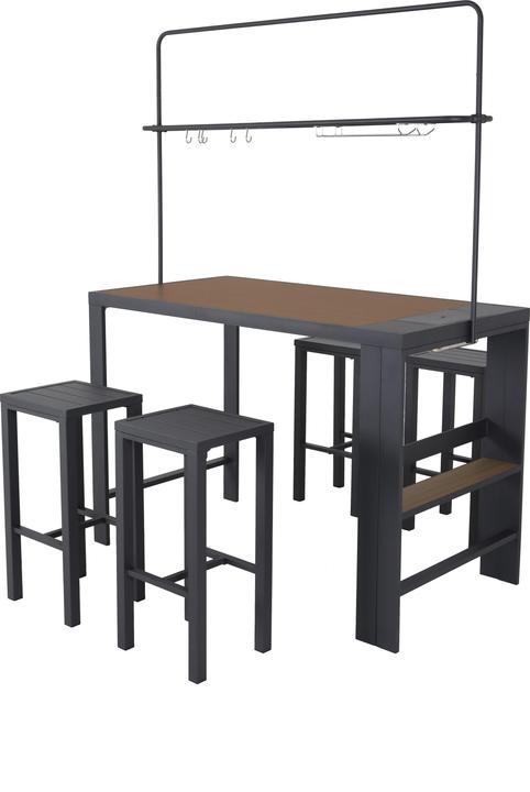 Actual product image Leco Bar-Sitzgruppe/Gartentheke ELSA (80 cm)