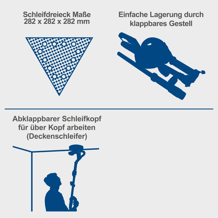 Produktbild Scheppach DS930 (Wand- & Deckenschleifer, 710 W)