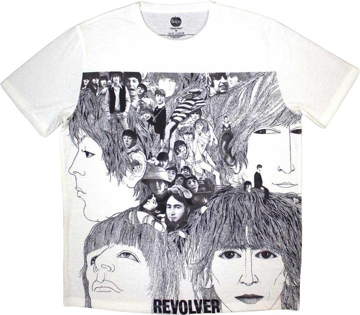 Actual product image The Beatles Unisex Adult Revolver T-Shirt (L)