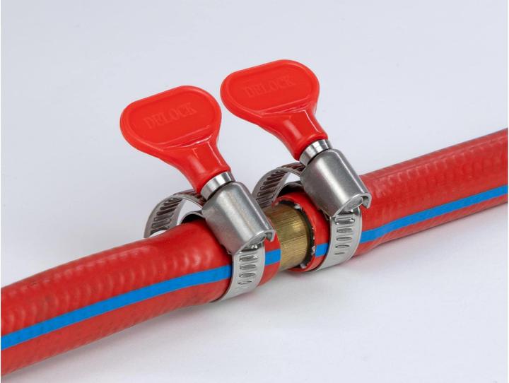 Actual product image Delock Hose clamp with wing nut 40