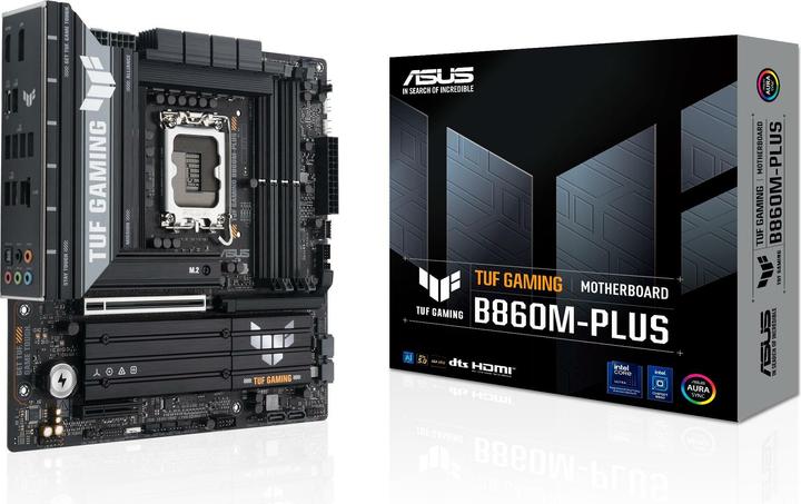 Actual product image ASUS TUF GAMING B860M-PLUS (Socket S1, Intel B860, mATX)