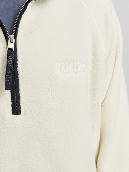 Actual product image Jack & Jones Single-coloured fleece sweatshirt Fleece sweatshirt (XXL)