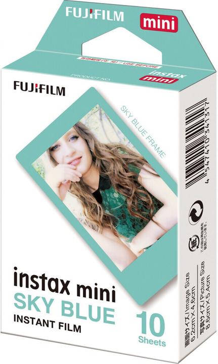 Actual product image Fujifilm Instax Mini Blue 10 sheets (Instax Mini)