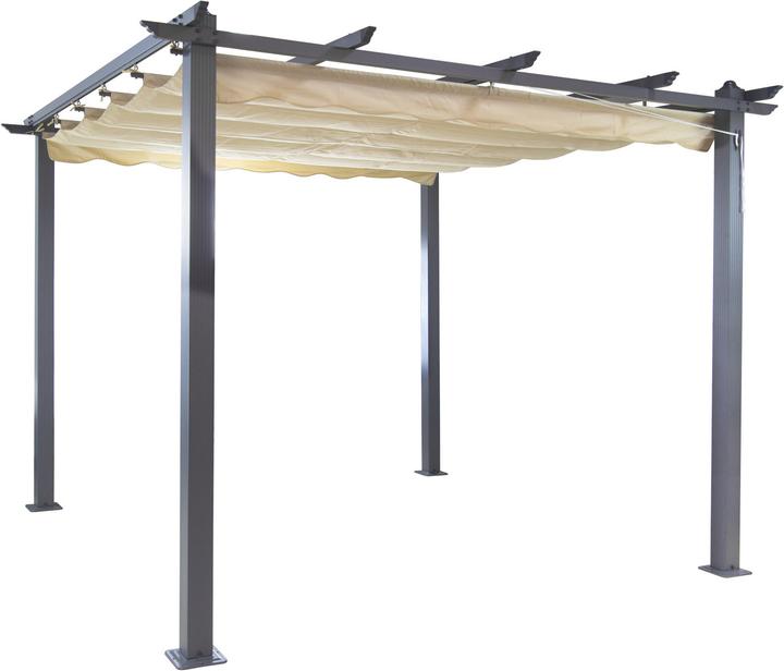 Actual product image Dema Aluminium Pergola with Sunroof (296 cm, 221 cm)