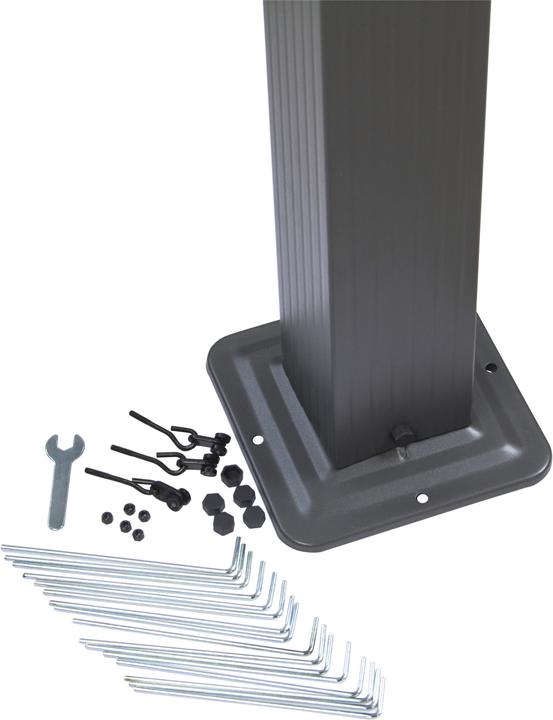 Actual product image Dema Aluminium Pergola with Sunroof (296 cm, 221 cm)