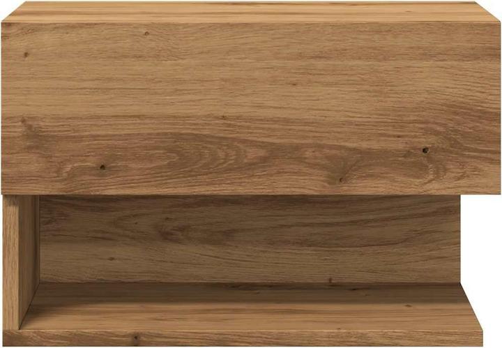 Immagine prodotto VidaXL Comodino Comodino a parete Comodino sospeso Quercia artigianale (46 x 29,5 x 30 cm)