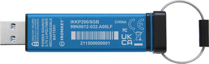 Produktbild Kingston IronKey Keypad 200 (8 GB, USB-A)