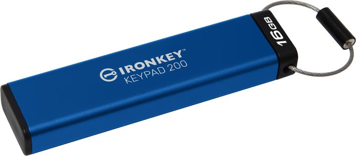 Produktbild Kingston IronKey Keypad 200 (16 GB, USB-A)