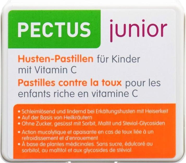 Produktbild Tentan Junior Hustenpastillen Kinder Vit C (24 Stück)