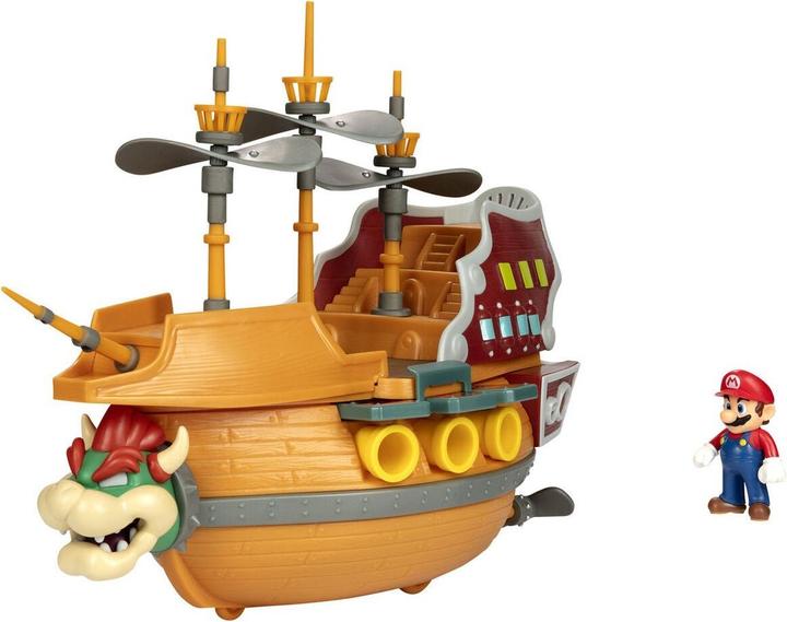 Produktbild Super Nintendo - Deluxe Bowser Ship Playset (413734)