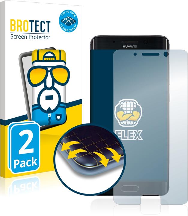 Produktbild BROTECT Full-Cover Displayschutz (2 Stück, Huawei Mate 9 Pro)