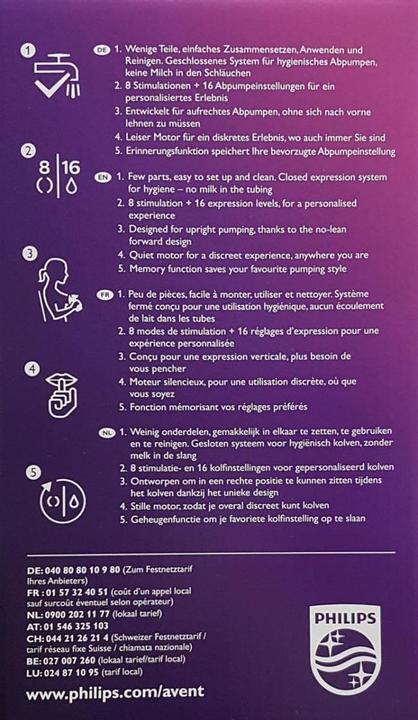 Produktbild Philips Avent Elektrische Doppelmilchpumpe