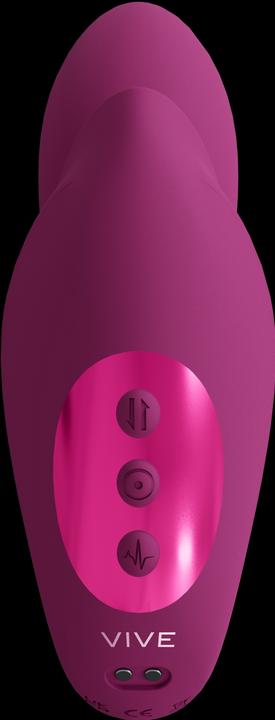 Actual product image Shots Yuki - Rechargeable Dual Motor - G-Spot Vibrator with Massaging Beads