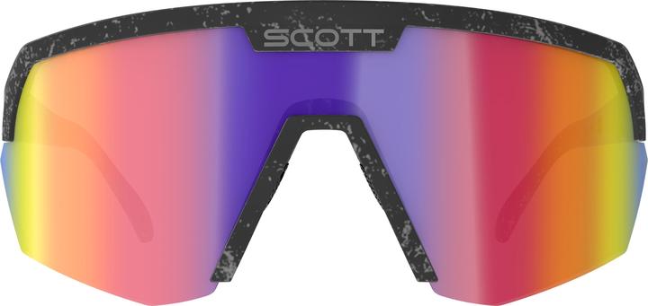 Actual product image Scott Sports Sport Shield Sports Glasses (Marble Black, Teal chrome)
