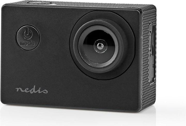 Actual product image Nedis Action Cam| 1080pa30fps| 12 MPixel| Waterproof up to 30.0 m| 90 min| Incl - 12 MP