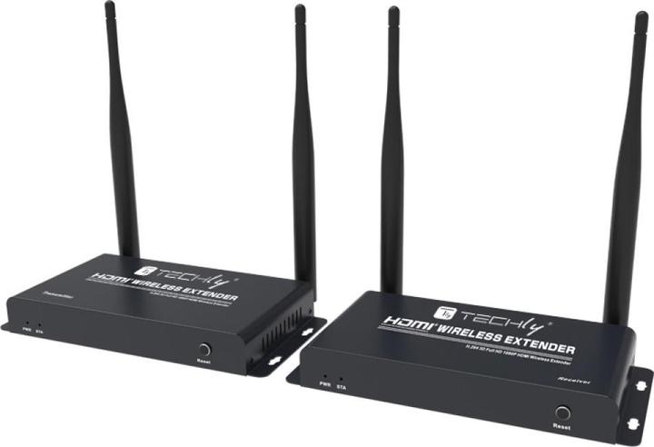 Techly Kit wireless estensore HDMI (200 m, HDMI 1.3c)