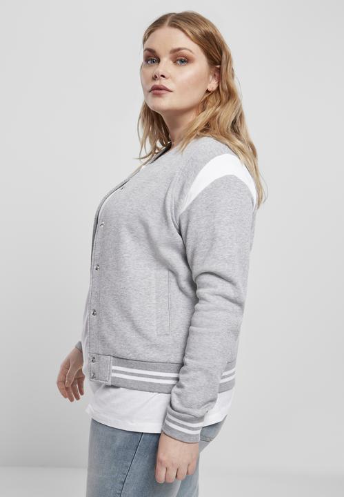 Immagine prodotto Urban Classics Giacca di felpa College con inserto organico da donna (3XL)