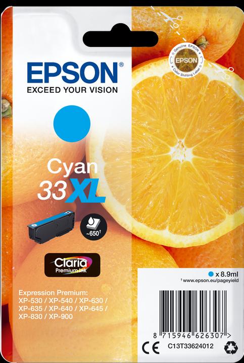 Epson 33XL Claria Premium (C)