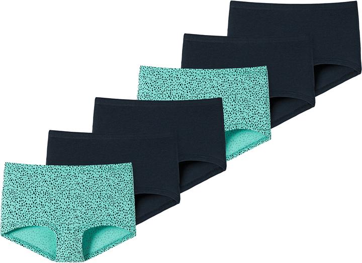 Produktbild Schiesser 6er Pack Teens Girls 95/5 Organic Cotton Shorts (140, 6er Pack)