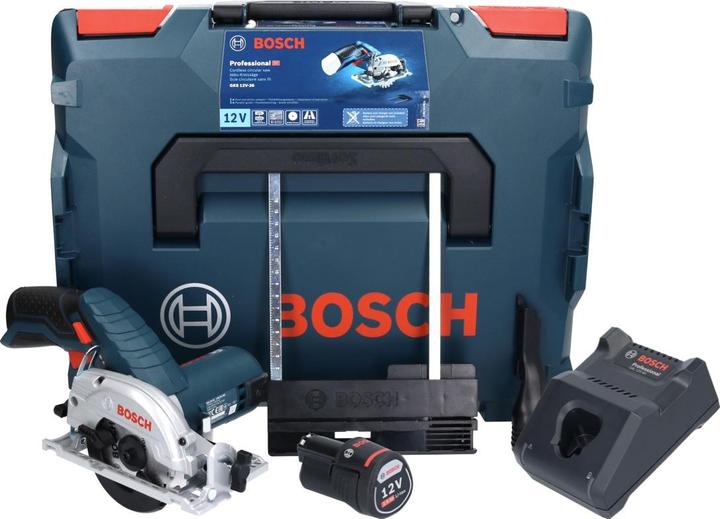Produktbild Bosch Professional Bosch GKS 12V-26 Professional Akku HandkreissÃ¤ge 12 V 85 mm + 1x Akku 2,0 Ah + LadegerÃ¤t + L-Boxx