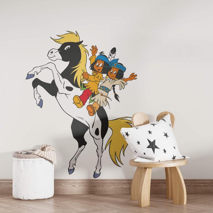 Actual product image Yakari Rainbow and Little Thunder (30 x 38 cm)