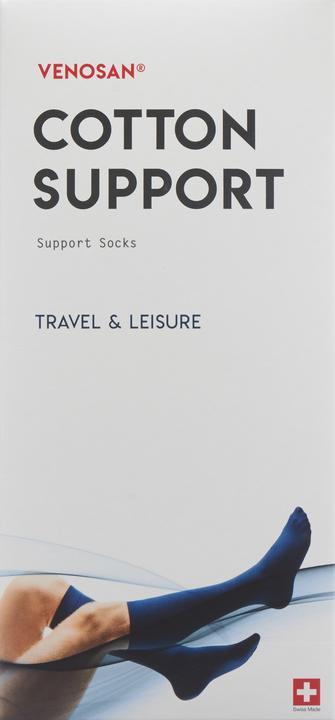Produktbild Venosan COTTON SUPPORT Socks A-D M jeans (M)