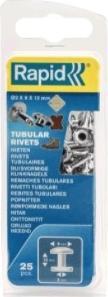 Actual product image Rapid Hollow rivet 9x3x13mm
