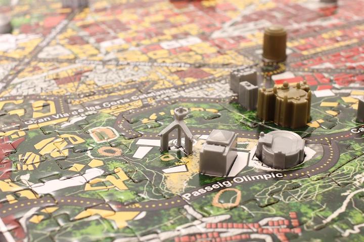 Actual product image 4D City Barcelona, Spain (1200 pieces)