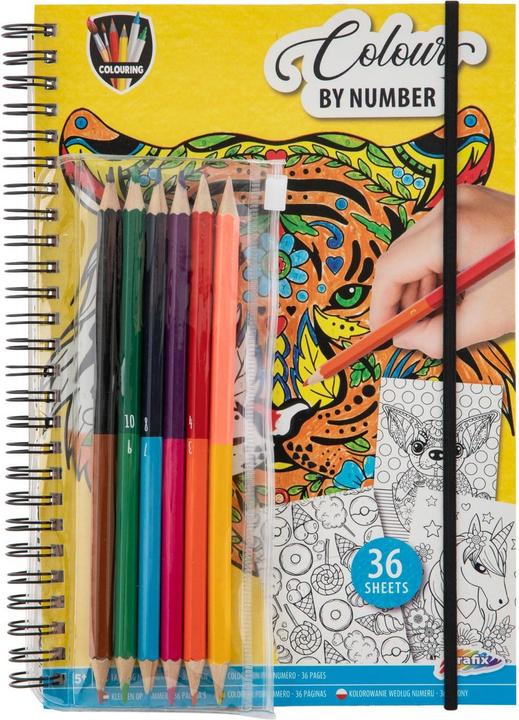 Immagine prodotto Grafix Libro da colorare con i pastelli.