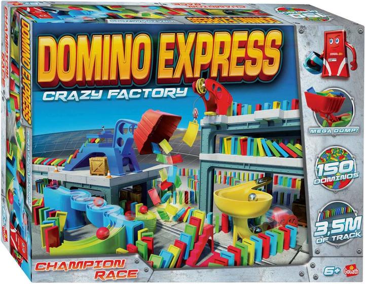 Goliath Toys Domino Express Crazy Factory (Tedesco, Francese, Italiano, Inglese)