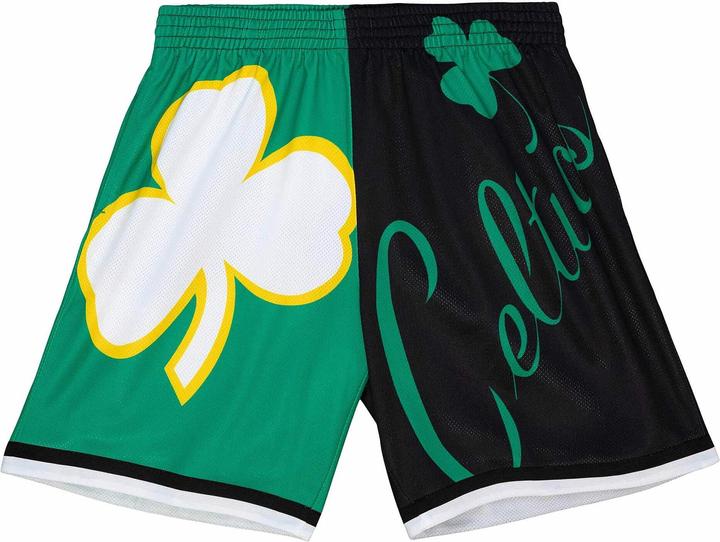 Actual product image Mitchell & Ness M&N Big Face 5.0 Fashion Shorts Boston Celtics - XL (XL)