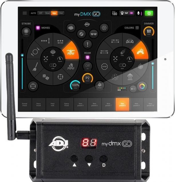Immagine prodotto American Crew L'app DJ myDMX Go è una piattaforma per la verifica della DMX
