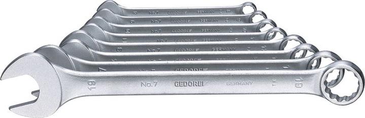 Produktbild Gedore 7-026 Ring-Maulschlüssel-Satz 26-teilig UD-Profil 6-32 mm (16 mm, 20 mm, 19 mm, 6 mm, 21 mm, 32 mm, 18 mm, 11 mm, 12 mm, 10  mm, 30 mm, 27 mm, 15 mm, 13 mm, 25 mm, 28 mm, 9 mm, 7 mm, 14 mm, 29 mm, 8 mm, 24 mm, 31 mm, 23 mm, 26 mm, 22 mm, 17 mm)