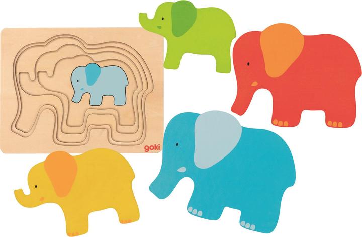 Produktbild Goki Elefant (5 Teile)
