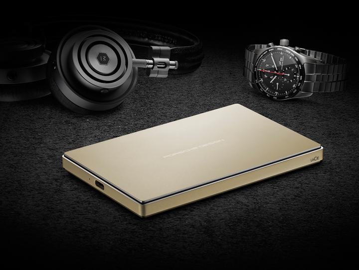 Actual product image LaCie Porsche Design Mobile USB-C (2 TB)