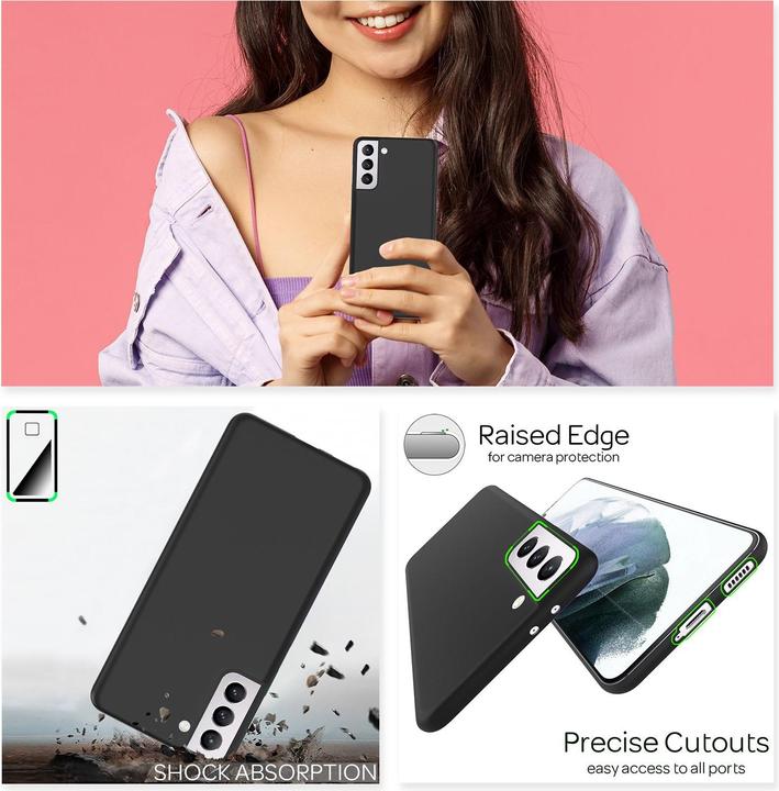 Actual product image Nalia Ultra Thin Hardcase (Samsung Galaxy S21)