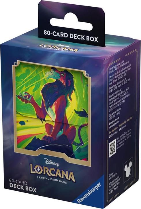 Immagine prodotto NoName Disney Lorcana TCG Deckbox Scar