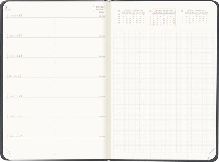 Actual product image Rhodia Webplanner 2024 (A5, Hardcover)