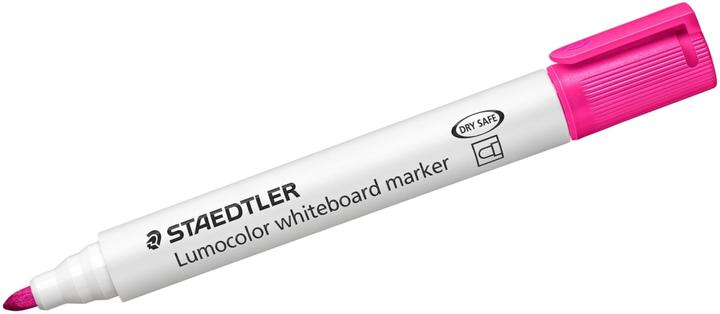 Produktbild Staedtler Lumocolor whiteboard marker 351 Rundspitze, Einzelprodukt, pink (Pink, 2 mm, 1 x)