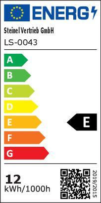 Etichetta energetica Steinel Luce esterna a LED L 605 M Alu (729 lm, IP44)