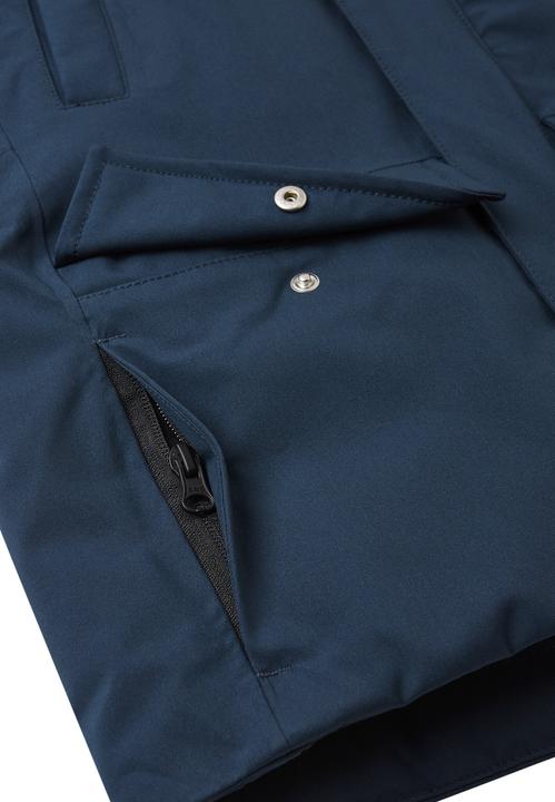 Actual product image Reima tec children's down jacket Serkkula Navy (134)