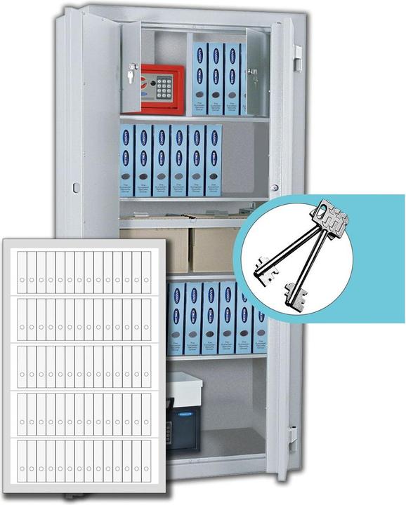 Actual product image Rottner Steel office cabinet Office 4 Premium double-bit lock (818 l)