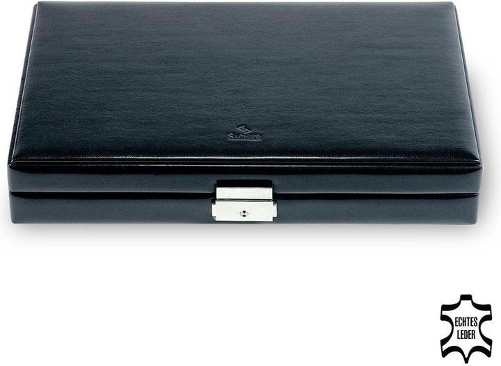 Produktbild Sacher 2009.010443 - Ringetui new classic schwarz Leder